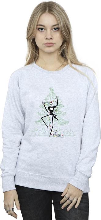 Immagine prodotto Disney The Nightmare Before Christmas Tree Green Felpa Donna (XL)