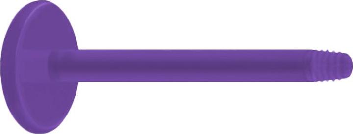 Produktbild Star Piercing Micro Labret-Stab violett (Acryl, ohne Messing)