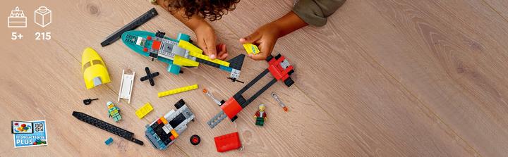 Produktbild LEGO Hubschrauber Transporter (60343, LEGO City)