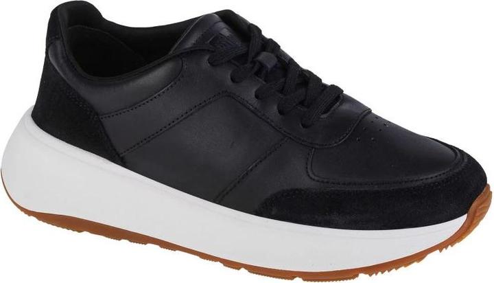 Produktbild Fitflop F-Mode Suede/Leren Sneakers ZWART - Maat 36 (36)