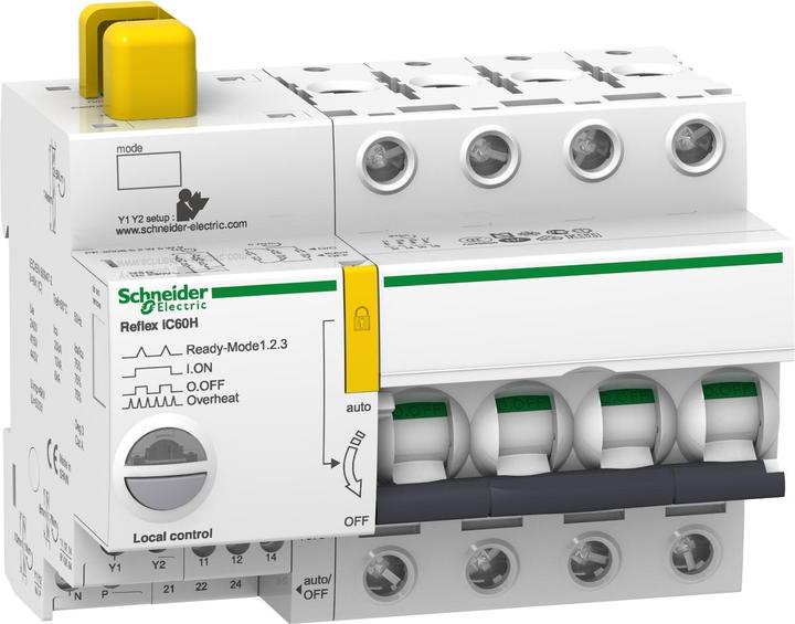 Actual product image Schneider Electric ACTI 9 REFLEX IC60H TI24 16 A 4P CURVE B