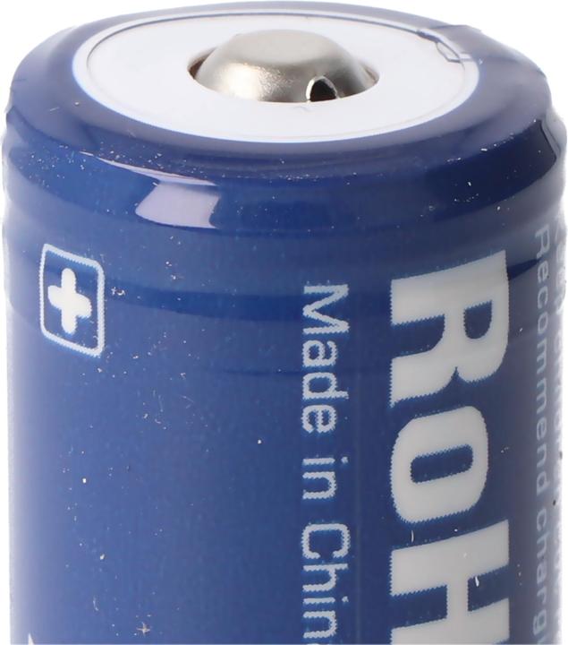 Image du produit Xtar 18650 2600mAh 3,6V - 3,7V Batterie Li-Ion protégée avec tête, dimensions 69,50x18,4mm (18650, 2600 mAh)