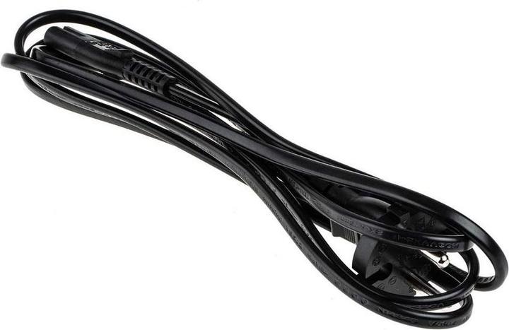 Produktbild Rs Pro Netzkabel, A IEC C7 / Buchse, B CEE 7/17 / Stecker, 16 A, 2m Schwarz, 250 V (0.17 m)