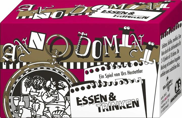Actual product image Abacus ABA09162 - Anno Domini - Food & Drink, Card game, 2-8 Players, from 10 years (DE edition) (German)