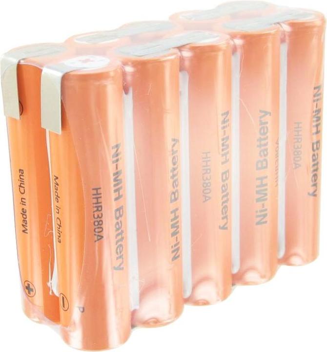 Actual product image Panasonic Akku 10/HHR380A aus 10x HHR-380A (10 pcs., 3800 mAh, Rechargeable battery)