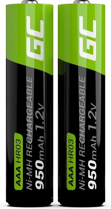 Image du produit GreenCell Rechargeable (2 pcs, AAA, 950 mAh)