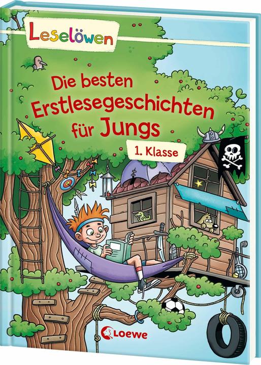 Produktbild Leselöwen - Die besten Erstlesegeschichten für Jungs 1. Klasse (Deutsch, Loewe Erstlesebücher, 2019)