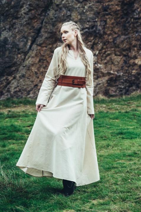 Carbone Abito medievale da donna Valdis (3XL)