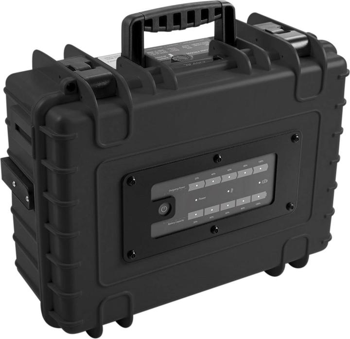 Actual product image B&W International B&W Energy Case Pro500 300W mobile power supply black (300 Wh, 10.90 kg)