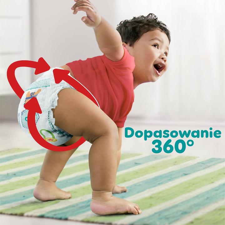 Actual product image Pampers Pants (Size 4, Half month box, 108 Piece)