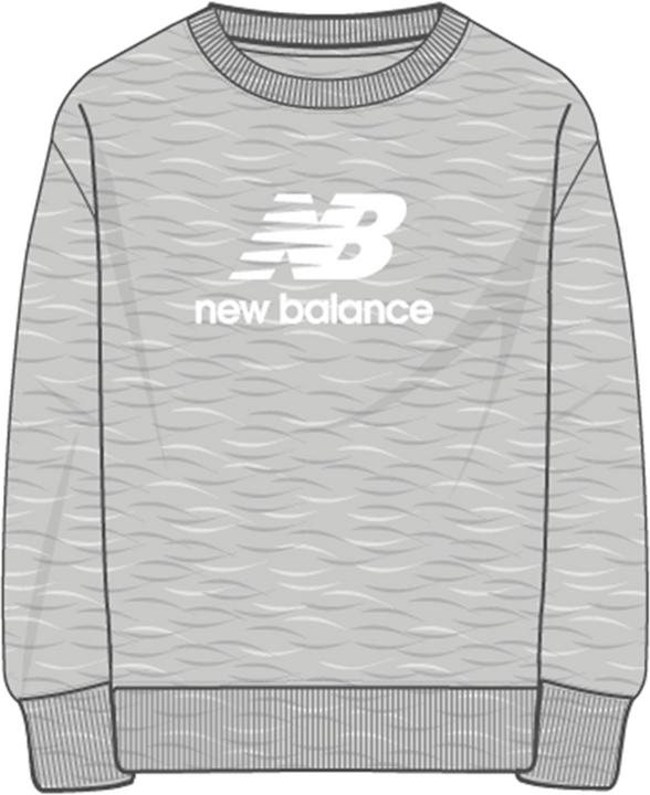 Immagine prodotto New Balance Equipaggio Essentials con logo impilato (L)