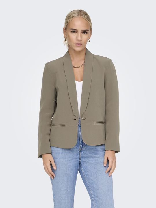 Produktbild Only Normal geschnitten Reverskragen Blazer Kurzer Blazer (42)