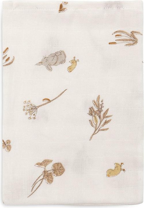 Produktbild Jollein Baby-Waschlappen 3er Set 15 x 20 cm, Riverside Weiss