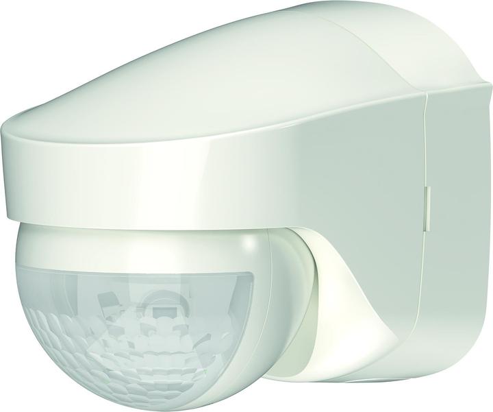 Actual product image Theben 1030206 PIRA to AP Bewegungsmelder für den Aussenbereich, IP 55, Erfassungsbereich halbrund 18 (10 m)