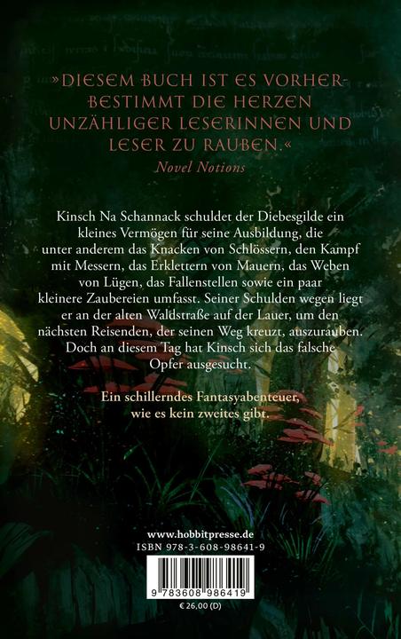 Actual product image Der schwarzzüngige Dieb (Schwarzzunge, Bd. 1) (German, Christopher Buehlman, Michael Pfingstl, Urban Hofstetter, 2022)