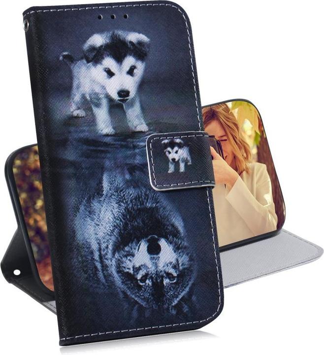 Produktbild Cover-Discount Nokia G11 / G21 - Leder Hülle Wolf (Nokia G21)