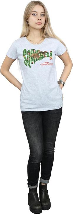 Actual product image National Lampoon´s Vacation Womens/Ladies Squirrel Tree Cotton T-Shirt (XXL)