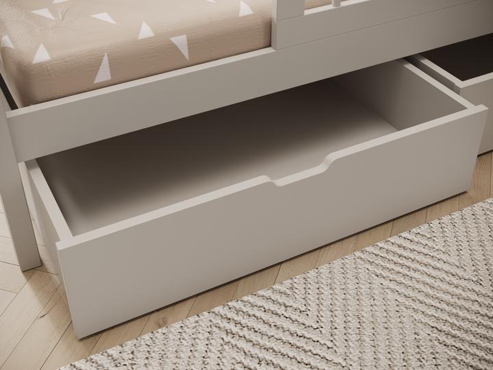 Produktbild ADRK Furniture Hausbett Galicja mit Matratze (200 x 90 cm)