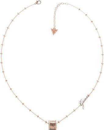 Actual product image Guess - Timeless Bronze Round Harmony Pendant Necklace JUBN01153JWRGT/U