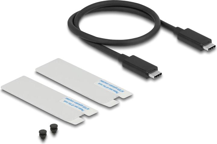 Produktbild Delock USB4 40 Gbps Gehäuse für 1 x M.2 NVMe SSD (M.2 2280)