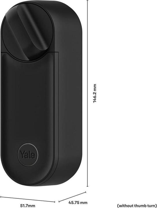 Yale YA-05 103210 MB - Linus L2 Smart Lock Black