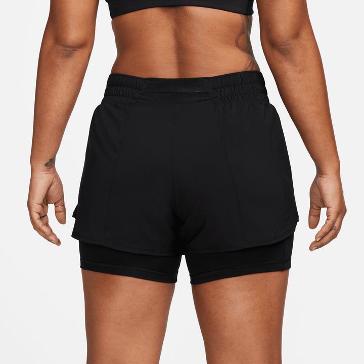 Immagine prodotto Nike One Dri-Fit Donna Mid-R Nero/Riflettente Silv L (L)