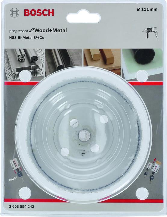 Actual product image Bosch Professional Zubehör Hole saw Progressor for Wood and Metal, 111 mm (111 millimetres)