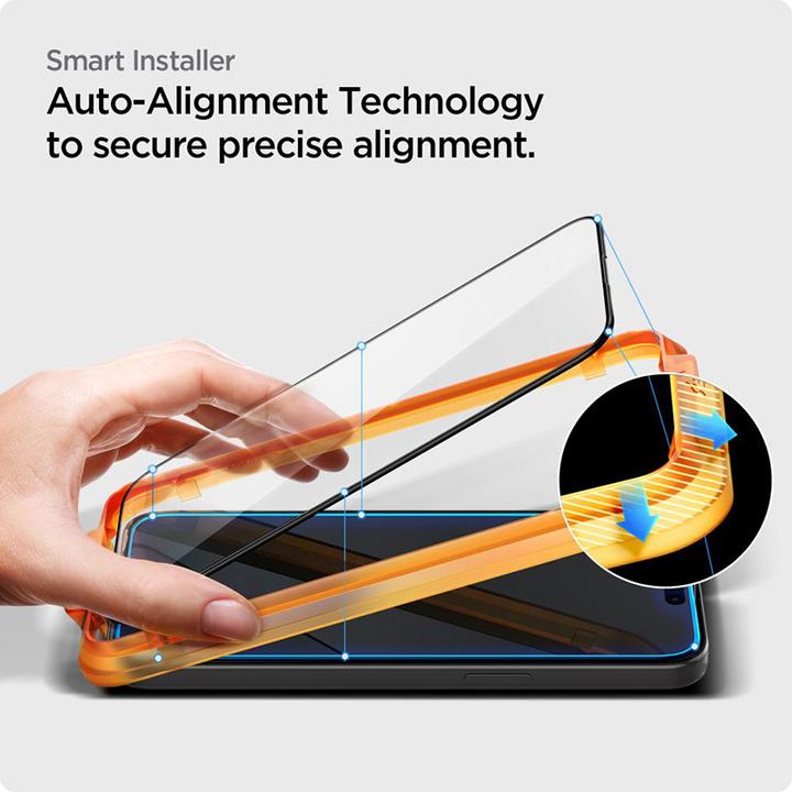 Actual product image Spigen Alignmaster (2 Piece, Apple iPhone 15 Pro Max)
