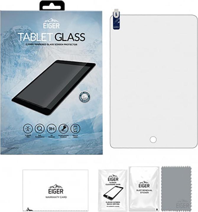 Actual product image Eiger Mountain Glass Clear (1 Piece, iPad Pro 13 2024 (M4), iPad Air 13 2024 (M2))
