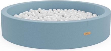 Jupiduu Piscine à balles avec 300 balles - Blue