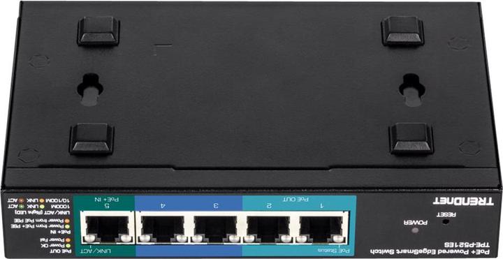 Actual product image Trendnet TPE-TG50ES PoE+ Switch (5 Ports)