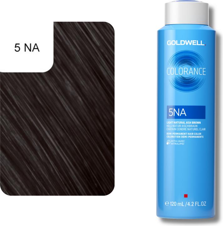 Actual product image Goldwell Colorance Depot Demi Permanent Hair Colour (5NAhell-natural-ash-brown)