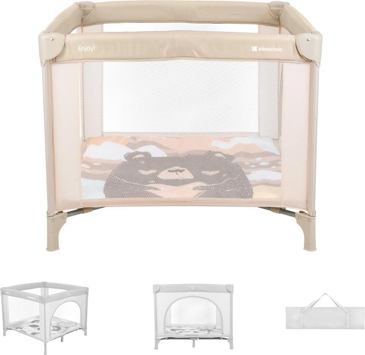 Produktbild Kikkaboo Laufstall Enjoy, Reisebett (92 cm, 92 cm)