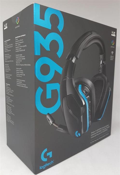Actual product image Logitech G G935 Wireless 7.1 Surround Sound LIGHTSYNC for Gaming - 2.4 GHz - EMEA (Wireless)