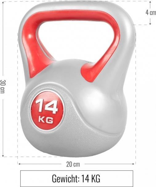 Immagine prodotto Gorilla Sports Set Kettlebell (1 x 16 kg, 2 x 14 kg)