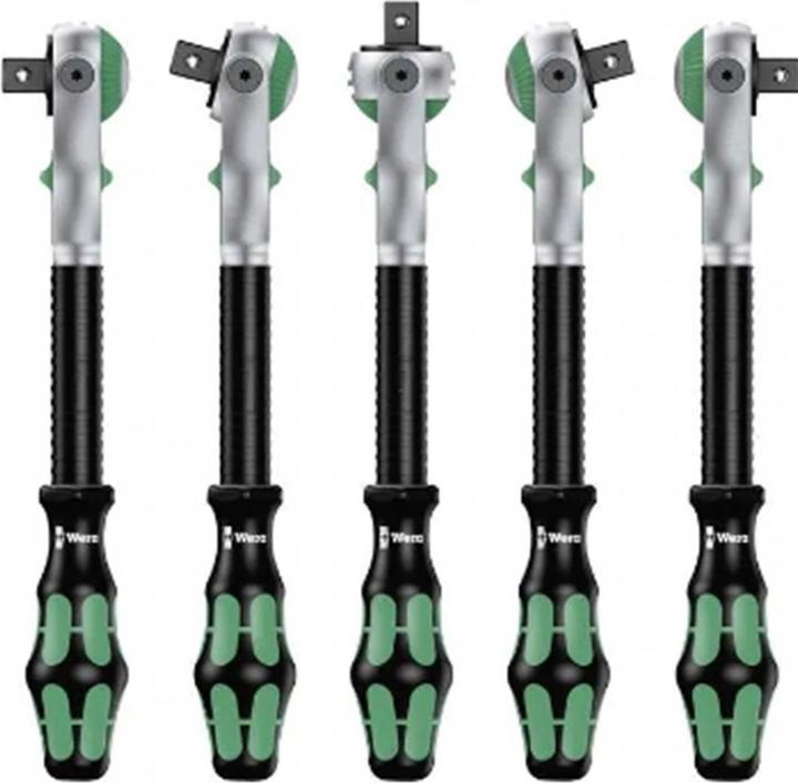 Actual product image Wera 8100 SA 6 Zyklop Speed Ratchet Set (12 mm, 10 mm, 11 mm, 13 mm)