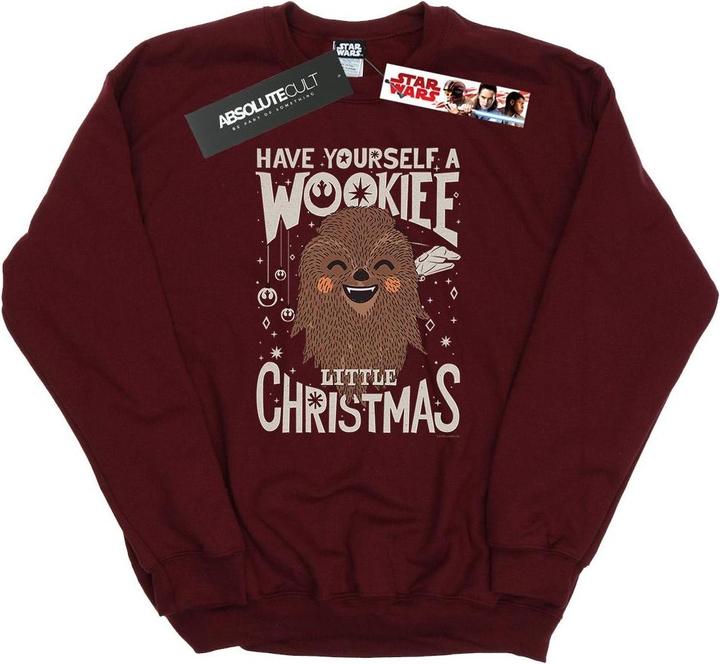 Immagine prodotto Star Wars Wookiee Little Christmas Felpa Donna (L)