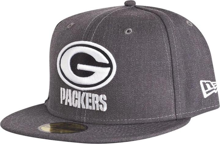 Produktbild New Era 59Fifty Cap - GRAPHITE Green Bay Packers - 6 7/8 (6 7/8)