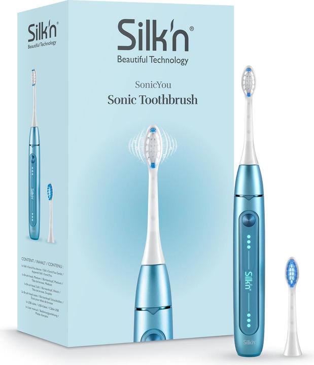 Silk'n Schallzahnbürste Sonic You Hellblau (Schallzahnbürste)