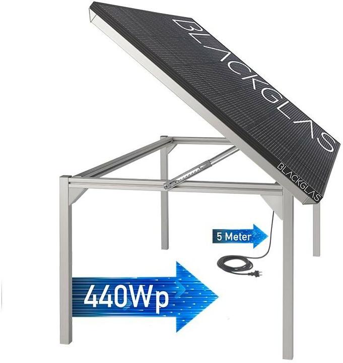 Blackglas Solartisch ECOflex (440 W)