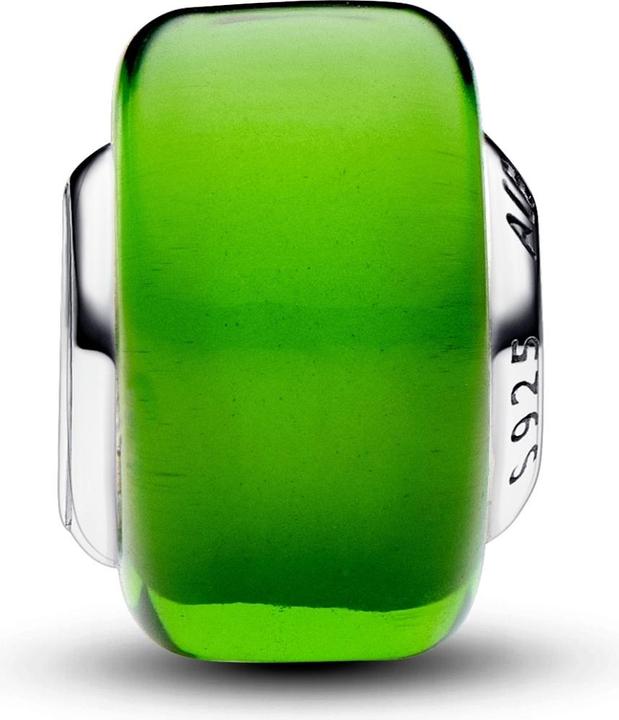 Immagine prodotto Pandora Mini ciondolo in vetro di Murano verde (Argento 925)