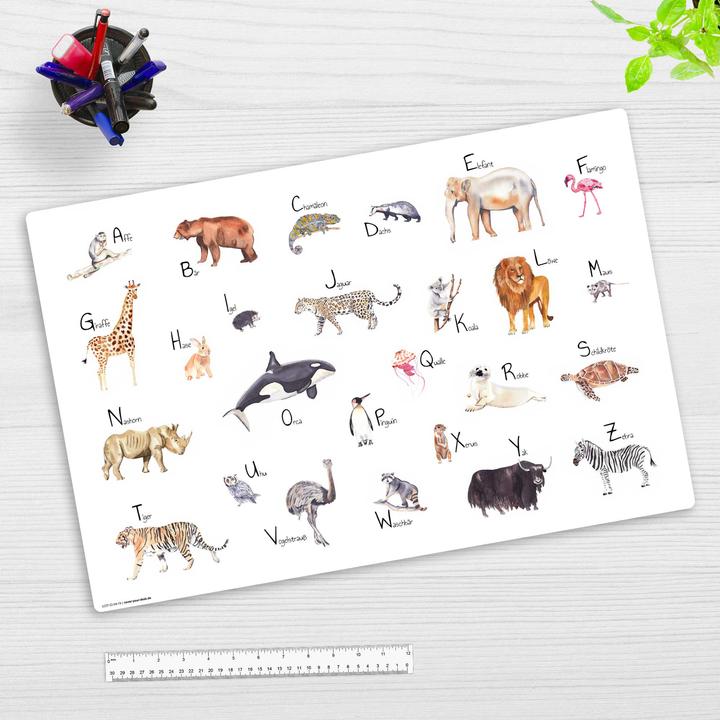Actual product image CoverYourDesk Animal ABC (60 x 40 cm)
