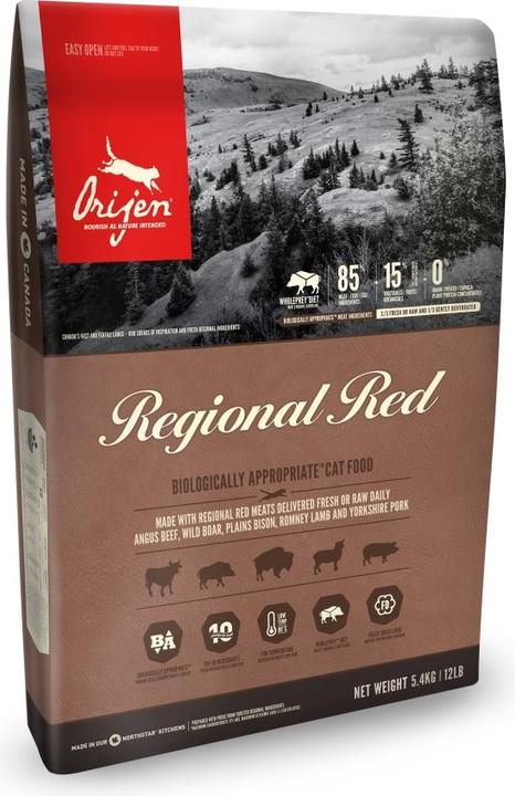 Actual product image Orijen Regional Red (Senior, 1 pcs., 1800 g)