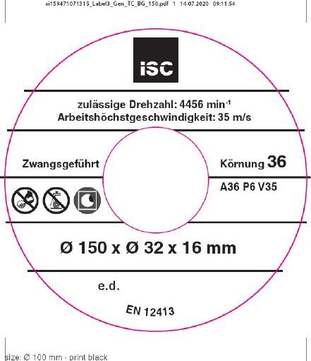 Actual product image Einhell TC-BG 150 (Bench grinder, 150 W)