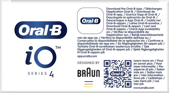 Image du produit Oral-B iO Series 4 (Brosse à dents oscillo-rotative)