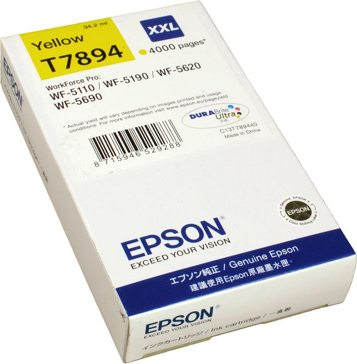 Immagine prodotto Epson T7894 DuraBrite Ultra (Y)