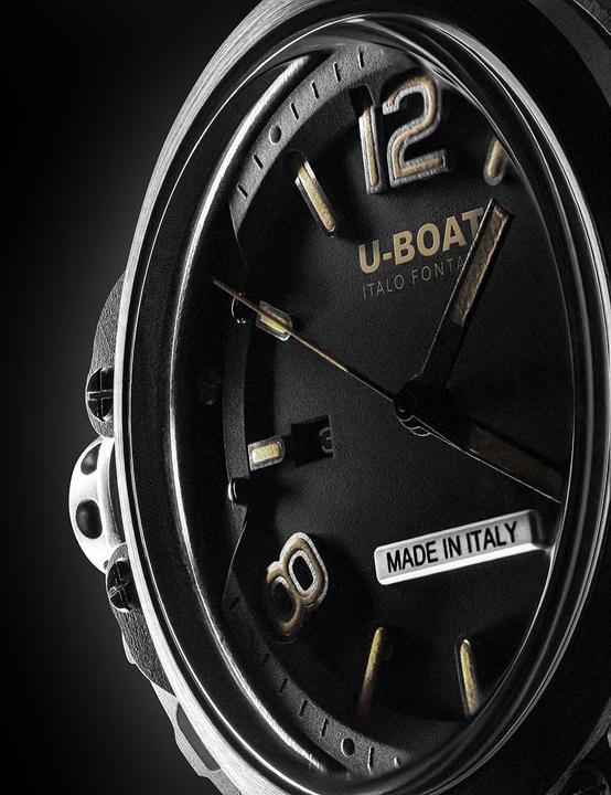 Image du produit U-Boat 8807 Capsule 50 mm SS BK BE automatique 10ATM (Montre de sport, 50 mm)