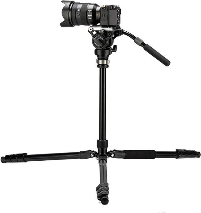 Actual product image Fotopro S5i Pro Video Tripod