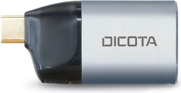 Immagine prodotto Dicota Mini adattatore da USB-C a Ethernet con PD (100W) argento (Thunderbolt, USB-C, 1 Porti)