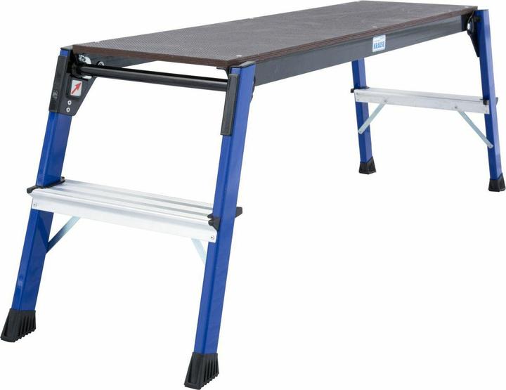 Krause Arbeitsplattform StepTop (Plattformleiter, 140 cm)